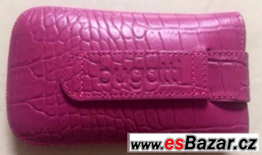 kožené (100% kůže )pouzdro zn.Bugatti na mobil-nové – fotografie 2