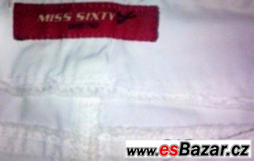 bílé kalhoty zn.Miss Sixty vel.S/M – fotografie 4