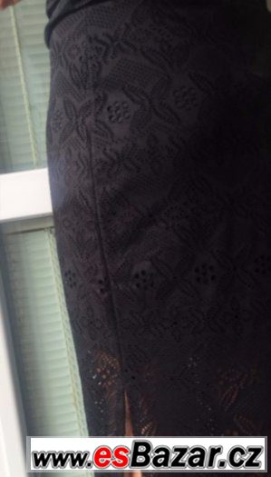 dlohá črná sukně zn.Amisu vel.S/M-nová – fotografie 2