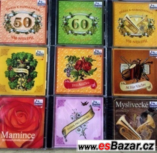 15 kusů CD Jiřího Zmožka-nové – fotografie 1