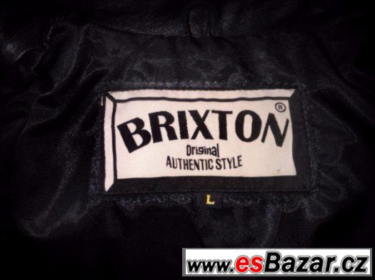 dámský kožený kabát zn.Brixton vel.L-nový – fotografie 4