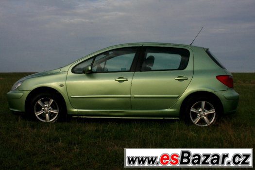 Peugeot 307 2.0HDi-66kw,12/2001,digi klima,6x airbag,původČR – fotografie 5