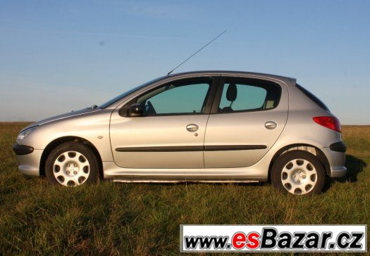 Peugeot 206 1.4HDi-50kw, 2005, klima, 6x airbag,nová STK – fotografie 3
