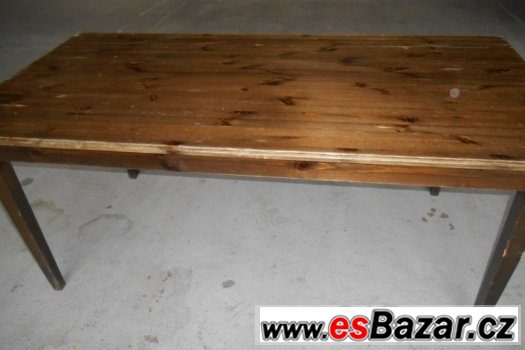 Dřevěný jídelní stůl 180 x 90 cm – fotografie 2