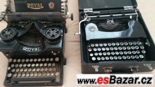 Psaci stroj Corona a Royal – fotografie 1