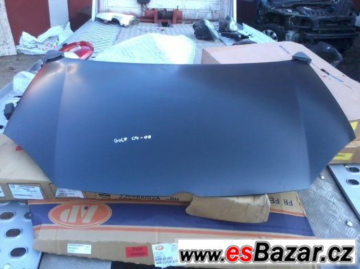 Přední kapota VW Golf V r.v. 04-08 – fotografie 1