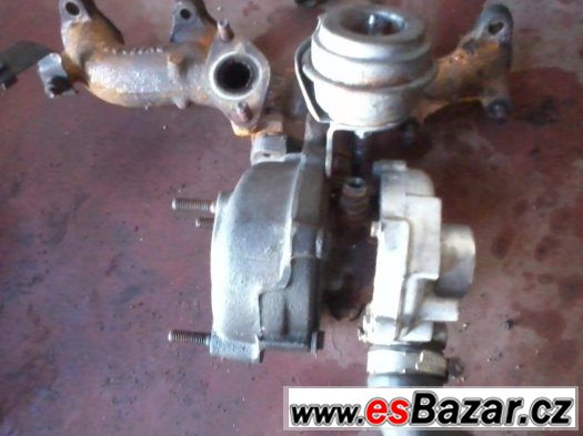 Turbo Garrett originál na motor 1.9 TDI 74 kw/100 k AUB – fotografie 1
