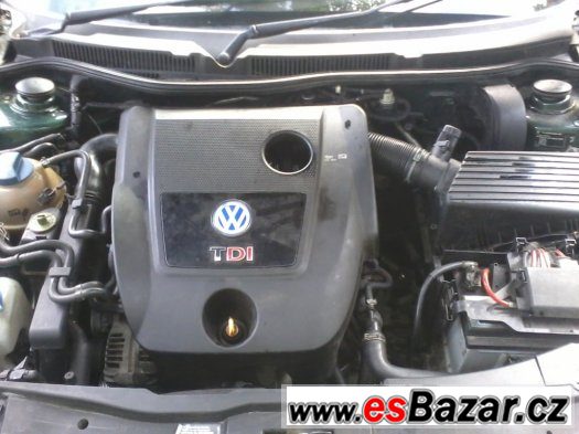 Motor 1.9 TDI PD 85 kw/115 k kód AJM VW Golf IV, Audi A4 – fotografie 1