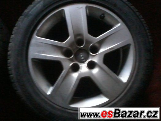 ALU kola 16" rozteč 5x112 orig. AUDI 5 ks – fotografie 3