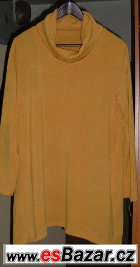 XXL - XXXL - 2x roláková, teplá tunika – fotografie 2