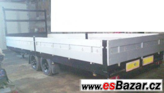 10.5t přívěs abs tandem 7.2m na 7.5t najezdy plachta – fotografie 3
