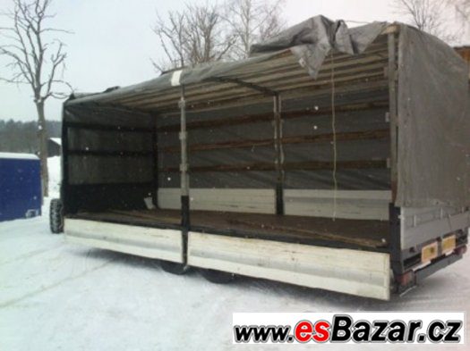 10.5t přívěs abs tandem 7.2m na 7.5t najezdy plachta – fotografie 4