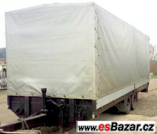 10.5t přívěs abs tandem 7.2m na 7.5t najezdy plachta – fotografie 5