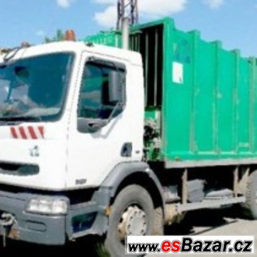 popelář 16.5m3 EUR3 Haller Renault -PROBLEM – fotografie 1