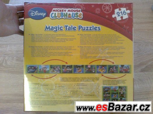 Puzzle Micheyho clubhouse 9v1 – fotografie 2