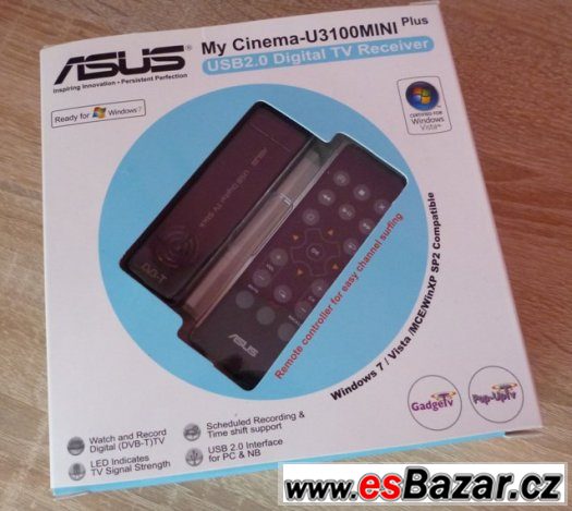 Asus USB TV tuner dvb-t – fotografie 1