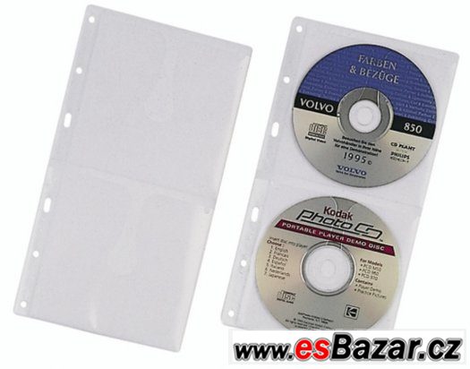4x Hardbox na CD/DVD včetně 100 ks PP kapes pro 200ks CD/DVD – fotografie 4