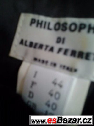 Philosophy di Alberta Ferretti kalhoty krajkové – fotografie 2
