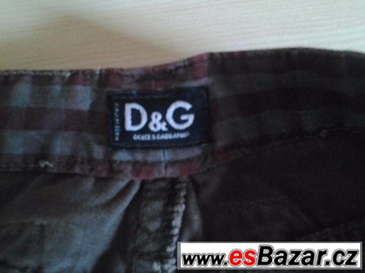 sportovní kalhoty 7/8 roll up Dolce&Gabbana – fotografie 4