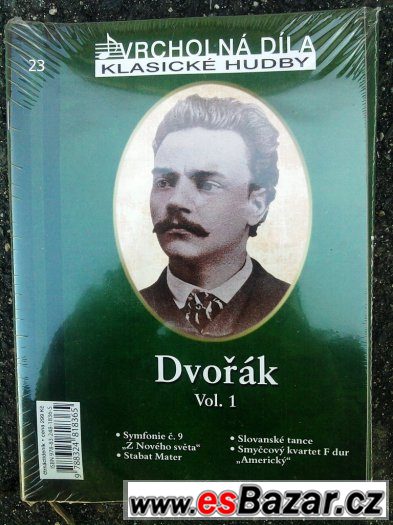 20 ks CD Vážná hudba, 10 ks Dvořák, 10 kS Handel – fotografie 1