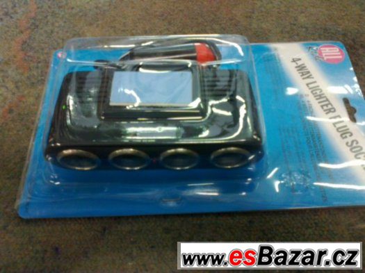 Rozdvojka a rozčtyřka na 12V/24V a zástrčka s vývodem USB – fotografie 2