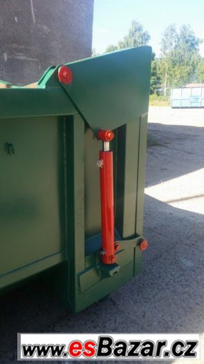 Kontejner typ Abroll střední 13,5m3 s hydraulickými vraty – fotografie 5