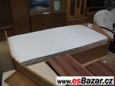 POSTEL RÁM + MATRACE 100X200CM, SLEVA NA 2600,-KČ