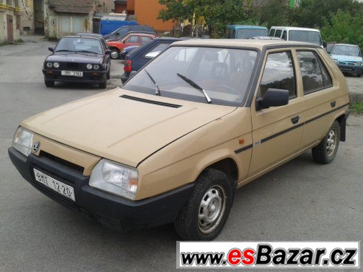 Škoda Favorit první majitel-vhodné pro sběratele-najeto19t – fotografie 1