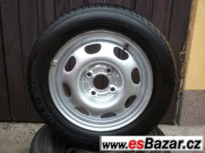 VW Polo originál kolo 13" s pneu Barum 155/70 R 13