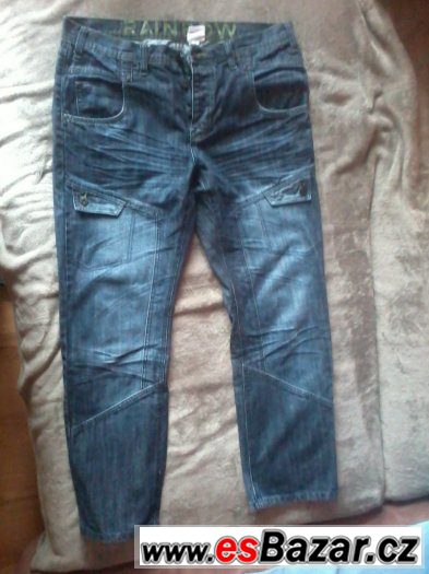 Džíny (jeans) tmavé – fotografie 1