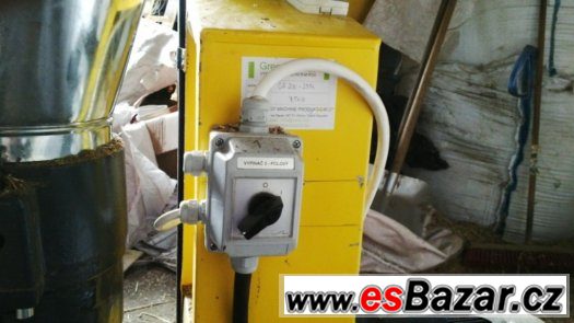Peletovací lis JGE200 profi,7,5 kw,frekvenční měnič TOP stav – fotografie 1