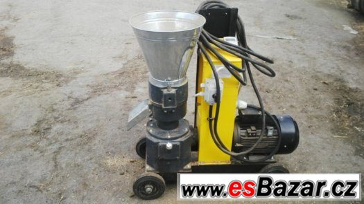 Peletovací lis JGE200 profi,7,5 kw,frekvenční měnič TOP stav – fotografie 4