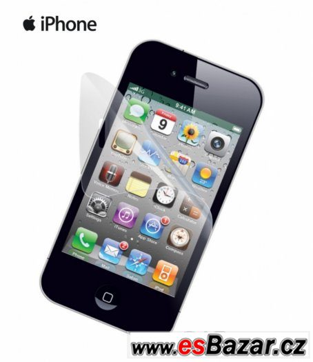 NOVÁ přední ochranná čirá fólie pro iPhone 4/4S – fotografie 3