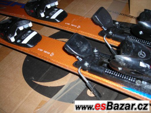 Prodám carvingové lyže zn.HEAD 107cm+ boty zn.NORDICA č.22,5 – fotografie 3