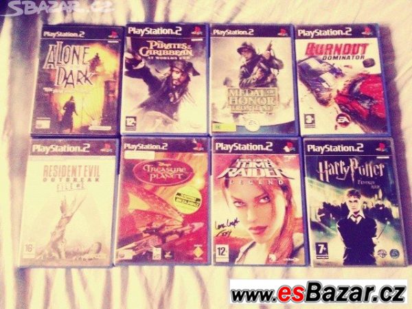 Levně hry na  PS2 – fotografie 1