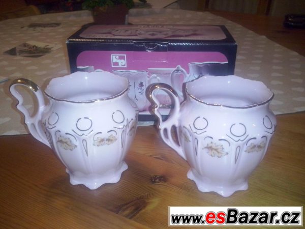 2x originál hrnek - porcelán Chodov – fotografie 3
