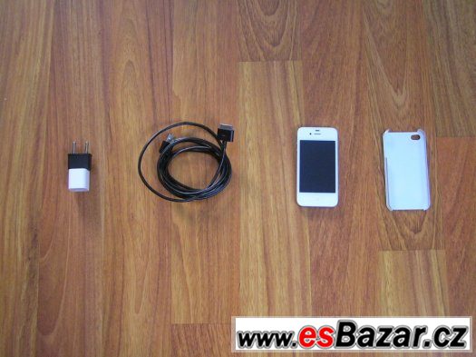 Prodám Iphone 4 8Gb Bílý top stav – fotografie 2