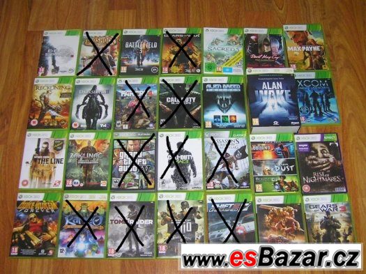 Prodám hry na XBOX 360 – fotografie 1
