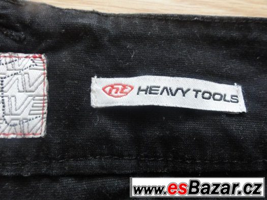 Dámské černé plátěné kalhoty Heavy Tools – fotografie 2