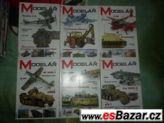 prodám časopisy modelář – fotografie 1