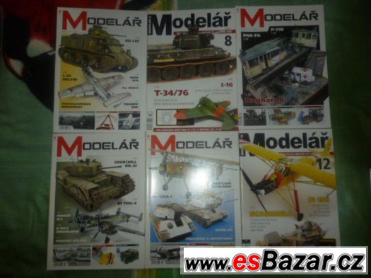prodám časopisy modelář – fotografie 2