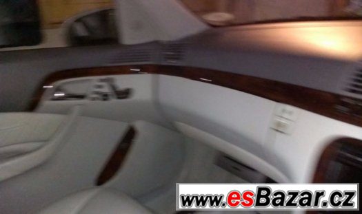 Prodám kožený interier w220 S500 AMG – fotografie 4