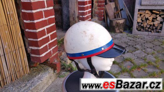 Strá helma na Motoveterána,kokos -velikost č. 60-61. – fotografie 2