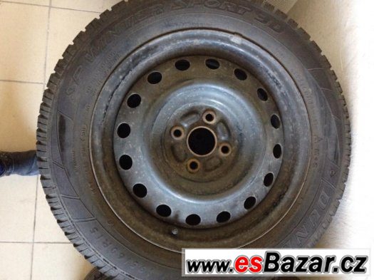 Zimní pneu Dunlop 195/60 R15 – fotografie 2