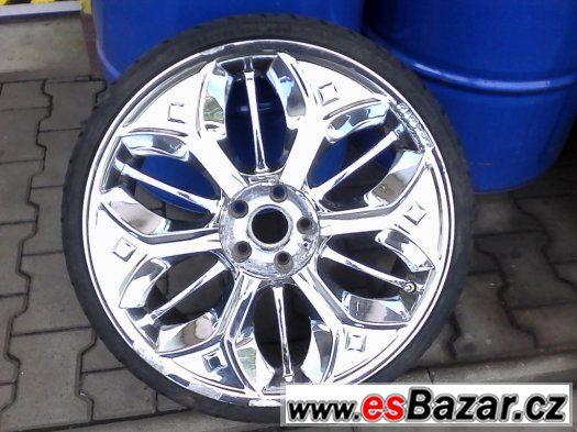 LEXANI 20x8 chrom 5x114 made in USA – fotografie 1