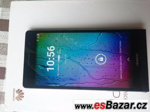 Huawei Ascend P6 černý - SKVĚLÝ STAV – fotografie 1