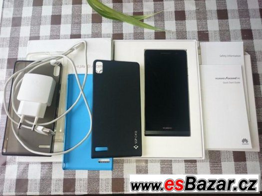 Huawei Ascend P6 černý - SKVĚLÝ STAV – fotografie 2