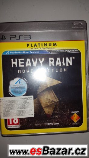 PS3 - HEAVY RAIN [MOVE EDITION] – fotografie 1