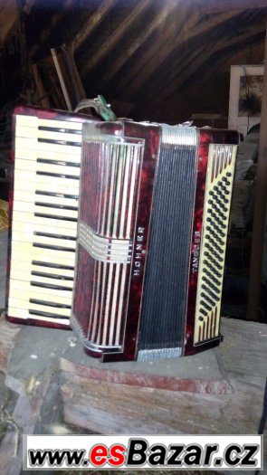 Prodám harmoniku TANGO HOHNER IIB – fotografie 1