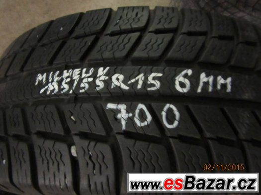 Zimní 205/55R16, 195/65R15, 195/55R15, 185/55R15, 175/60R14 – fotografie 3